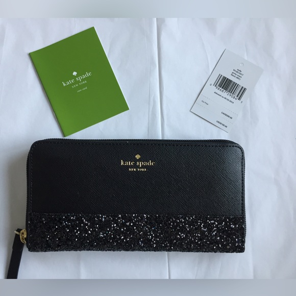 Kate spade glitter wallet / clutch - Picture 2 of 4
